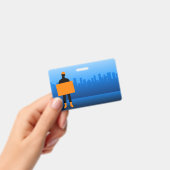 Bauarbeiter Ausweis (Handheld)