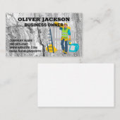 Bauarbeiter | Baustelle Visitenkarte (Vorne/Hinten)