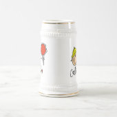 Bauarbeiter Bierglas (Mittel)