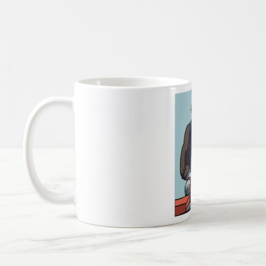 Bauarbeiter Bricklayer Hard Hat Builder Kaffeetasse (Links)