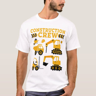Bauarbeiter Crew Bagger Shirt Kleinkind