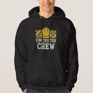 Bauarbeiter Crew Foreman Funny Constructi Hoodie