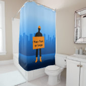 Bauarbeiter Duschvorhang (Beispiel)