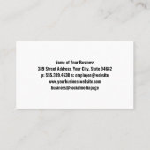 Bauarbeiter | Entwicklung von Immobilien Visitenkarte (Rückseite)