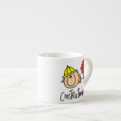 Bauarbeiter Espressotasse (Vorderseite Rechts)