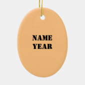 Bauarbeiter Foreman mit Papers Ornament (Hinten)