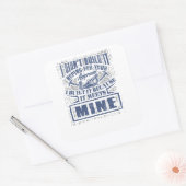 Bauarbeiter für den Carpenter Builder I nicht Quadratischer Aufkleber (Umschlag)