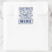 Bauarbeiter für den Carpenter Builder I nicht Quadratischer Aufkleber (Tasche)