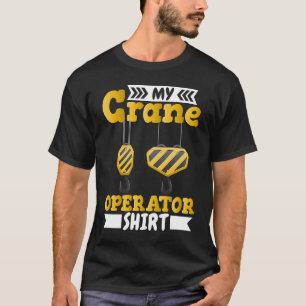 Bauarbeiter für Krane Rigger T-Shirt