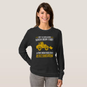 Bauarbeiter für Radlader T-Shirt (Vorne ganz)