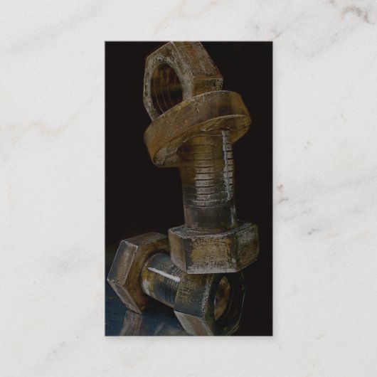 Bauarbeiter für Visitenkarten Visitenkarte (Vorderseite)