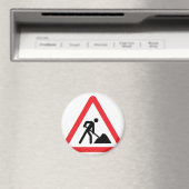 Bauarbeiter-Gebäude Magnet (In Situ (Geschirrspüler))