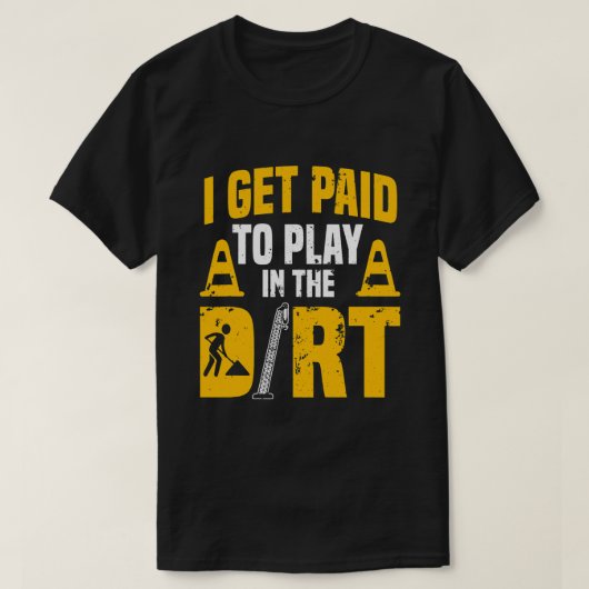 Bauarbeiter Gifts Funny Laborer Contractor T-Shirt (Design vorne)