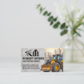 Bauarbeiter | Heavy Duty Machine Terminkarte (Stehend Vorderseite)