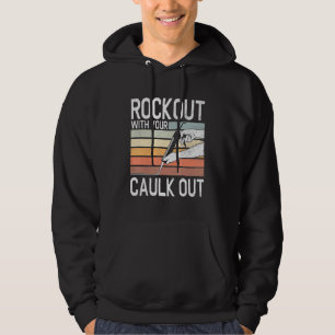 Bauarbeiter holten sich mit dem Kessel aus Hoodie