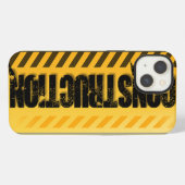 Bauarbeiter iPhone Hülle (Rückseite (Horizontal))