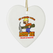 Bauarbeiter Keramik Ornament (Rechts)