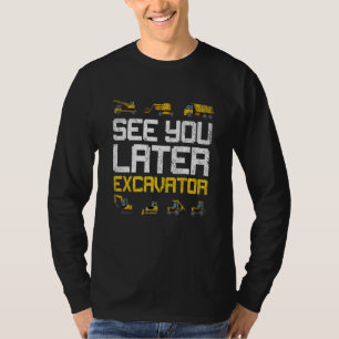 Bauarbeiter Kids Ideenbagger T-Shirt