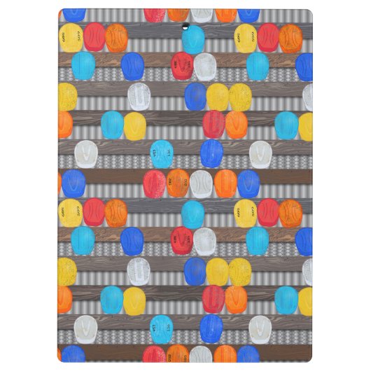 Bauarbeiter Klemmbrett (Rückseite)