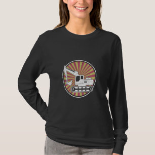 Bauarbeiter Männer Jungs Kinder Fahrerausgrabung T-Shirt