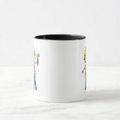 Bauarbeiter mit Hammer Tasse (Zentrum)