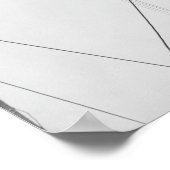 Bauarbeiter mit hohem Flug Poster (Ecke)