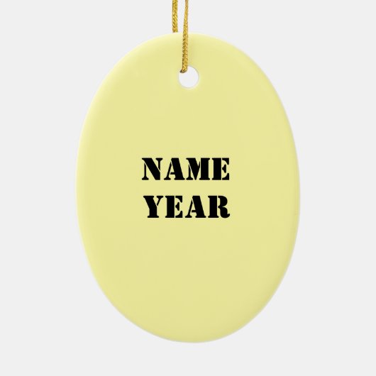 Bauarbeiter mit Jackhammer Keramik Ornament (Hinten)