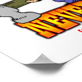 Bauarbeiter Poster (Ecke)