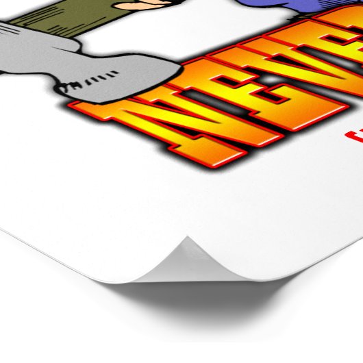 Bauarbeiter Poster (Ecke)