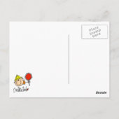 Bauarbeiter Postkarte (Rückseite)