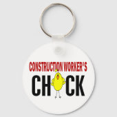 Bauarbeiter Schlüsselanhänger (Vorderseite)