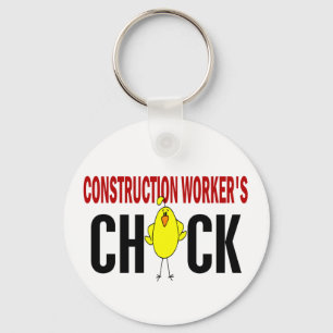 Bauarbeiter Schlüsselanhänger