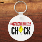 Bauarbeiter Schlüsselanhänger (Vorderseite)