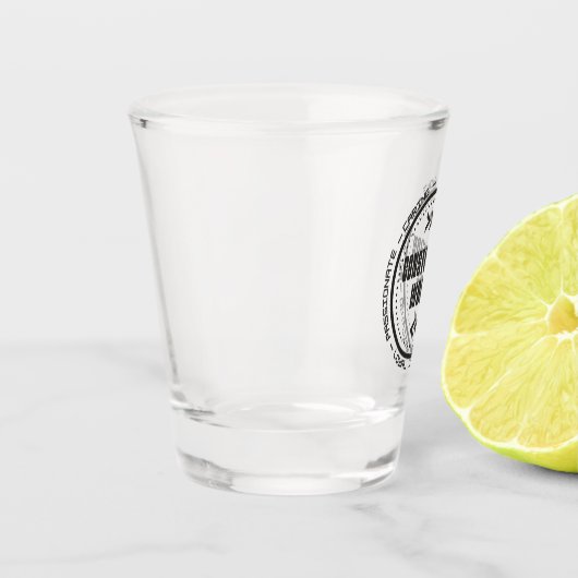 Bauarbeiter Schnapsglas (Links)