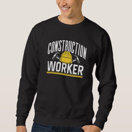 Bauarbeiter-Team Sweatshirt (Vorderseite)