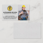 Bauarbeiter | Tischler Visitenkarte (Vorne/Hinten)