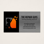 Bauarbeiter | Tischlerbefestigung (Vorderseite)