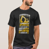 Bauarbeiter und Bauwesen T-Shirt (Vorderseite)