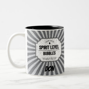 Bauarbeiter von Funny Builder Joke Zweifarbige Tasse