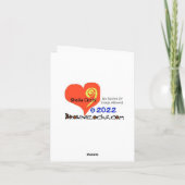 Bauarbeiter Weihnachtskarte Karte (Rückseite)