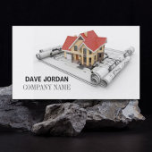 Bauarchitektur des Bauunternehmers Visitenkarte