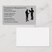 Bauarchitektur Management Visitenkarte (Vorne/Hinten)