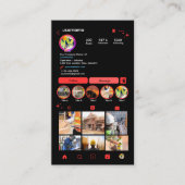 Bauart Beruflich Builder Handyman QR-Code Visitenkarte (Vorderseite)