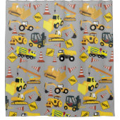 Bauart von Lastkraftwagen Duschvorhang (Vorderseite)