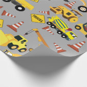 Bauart von Lastkraftwagen Geschenkpapier (Ecke)