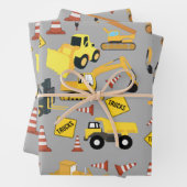 Bauart von Lastkraftwagen Geschenkpapier Set (Beispiel)
