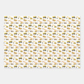 Bauart von Lastkraftwagen Geschenkpapier Set (Vorderseite 3)