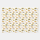 Bauart von Lastkraftwagen Geschenkpapier Set (Vorderseite 2)