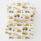 Bauart von Lastkraftwagen Geschenkpapier Set (Beispiel)