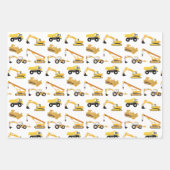 Bauart von Lastkraftwagen Geschenkpapier Set (Vorderseite)